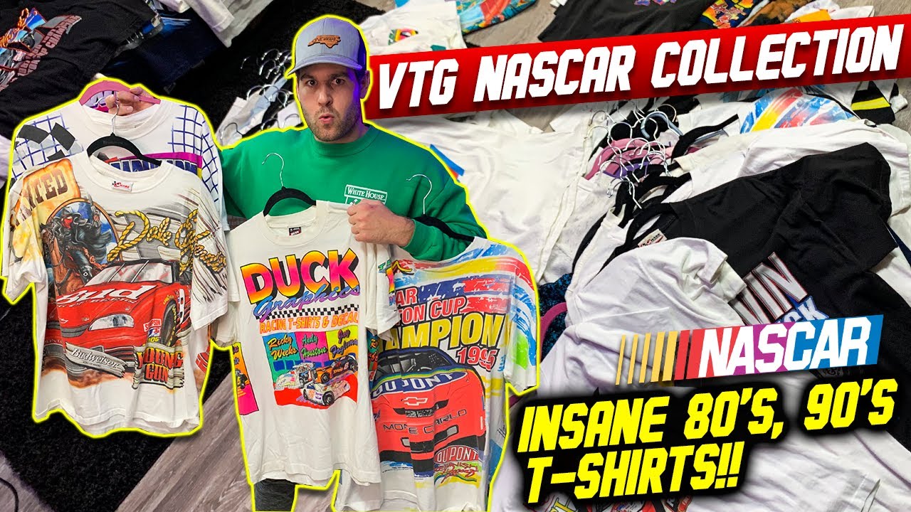 MY VINTAGE MOTORSPORTS & NASCAR T-SHIRT COLLECTION 2022 UPDATE!! Sprint Cars, Indy & More!