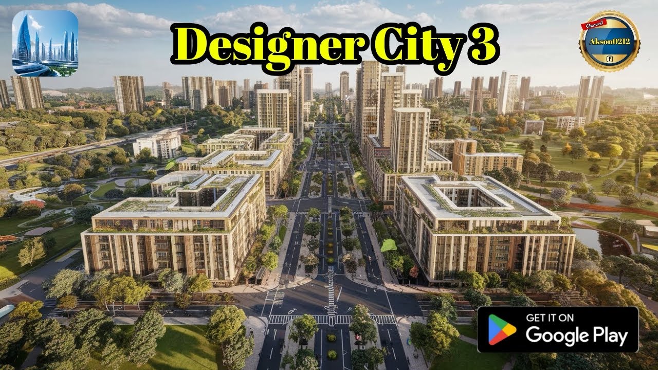 Designer City 3, Live Streaming #2: Membangun Kota Impian dengan Gaya Modern!