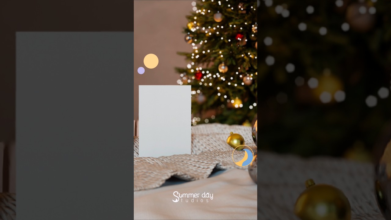 Christmas Card Mockup