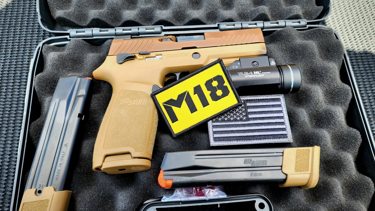 Sig Sauer P320 M18 Review & Shoot