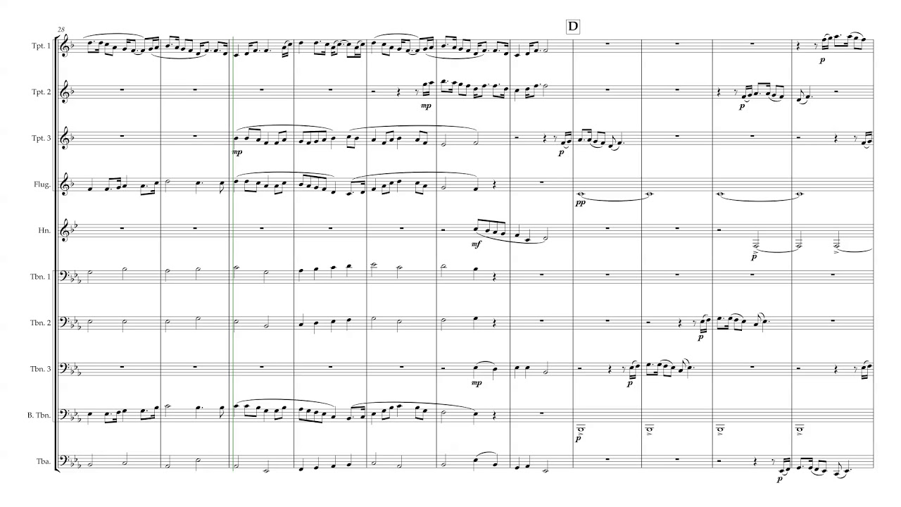 Wild Loch Mountain Lomond Thyme (for Brass Ensemble)