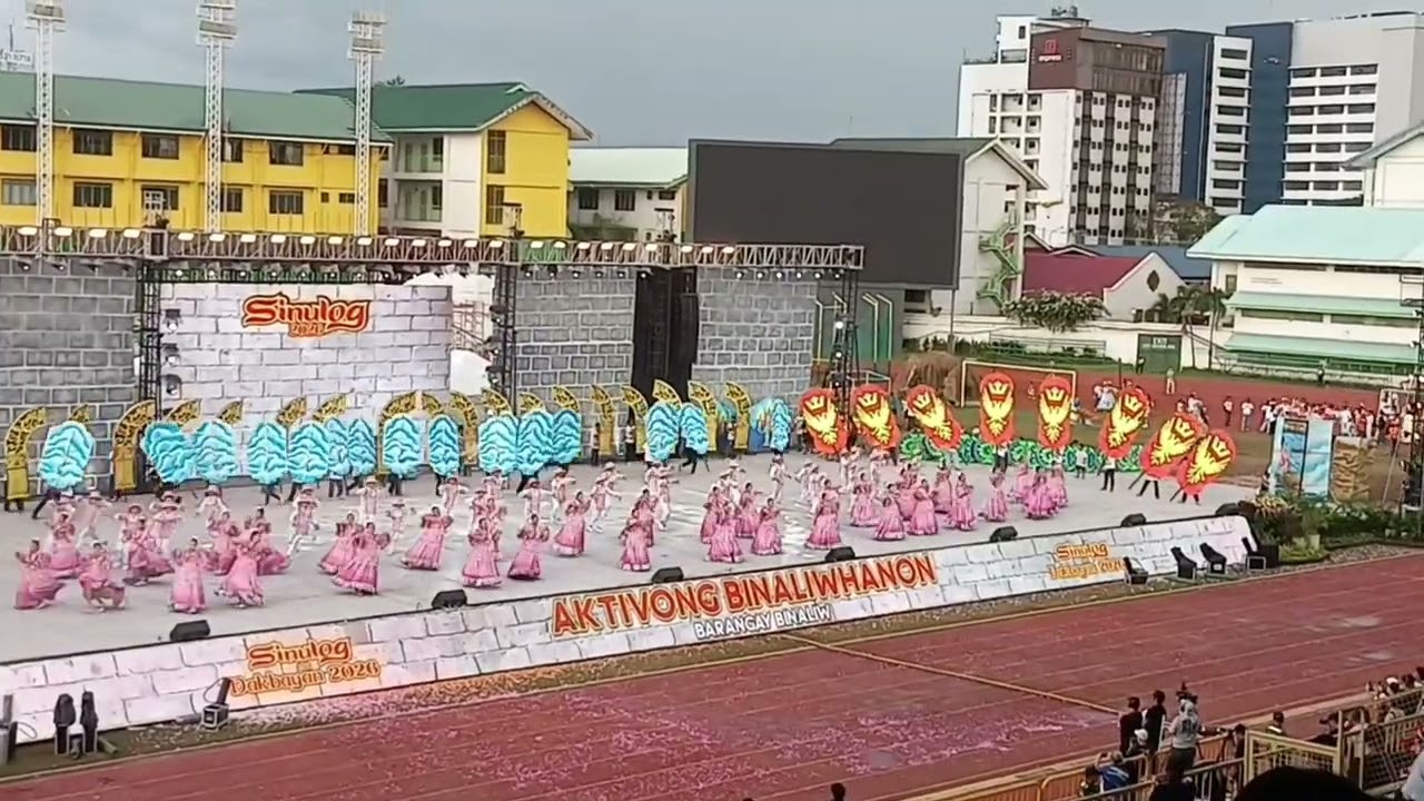 Aktivong Binaliwhanon of Brgy Binaliw Sinulog sa Dakbayan 2026  Ritual Showdown Performance