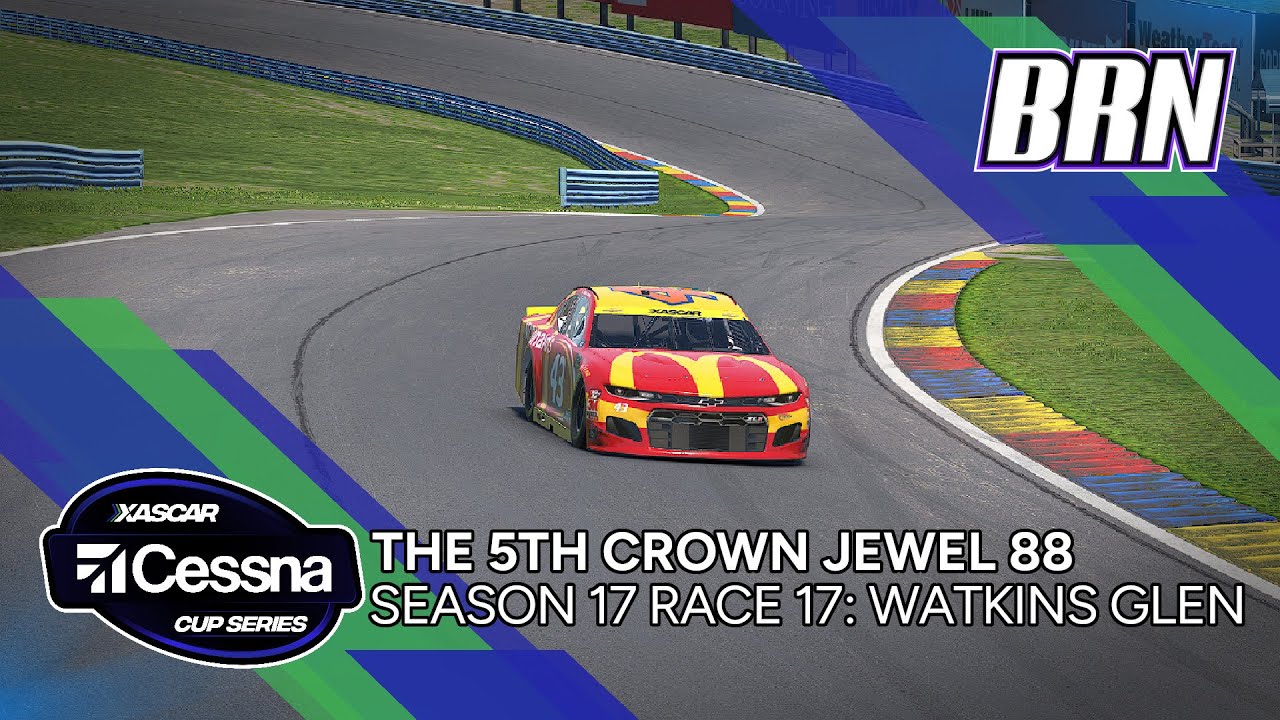 XASCAR Cessna Cup Series S17 R17: The 5th Crown Jewel 88 at The Glen