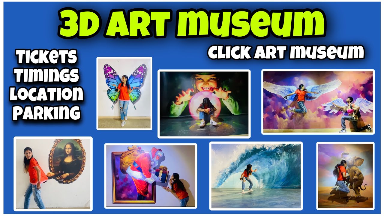 3D Art Museum in Delhi | Click art museum delhi | Miss Siyappa | full information of 3D museum Delhi