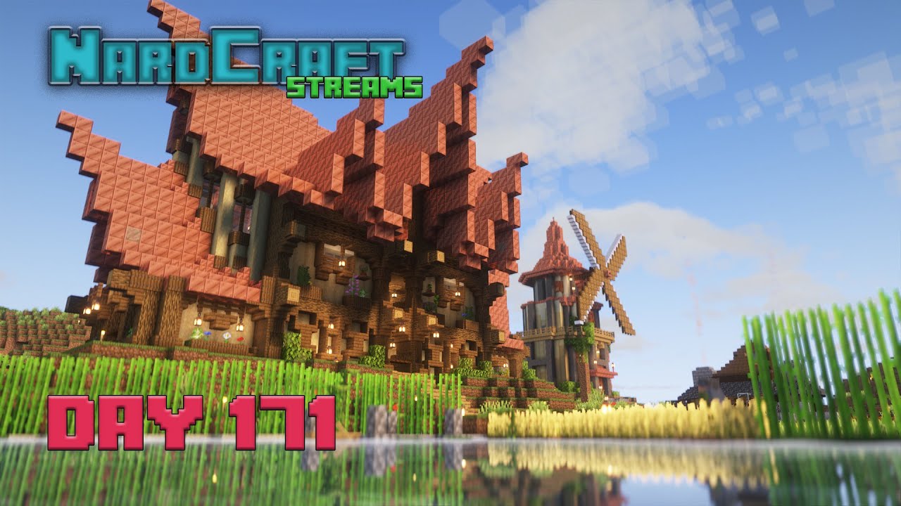 Nardcraft | DAY 171 - Starting to build the island around the void - Minecraft Stream VOD