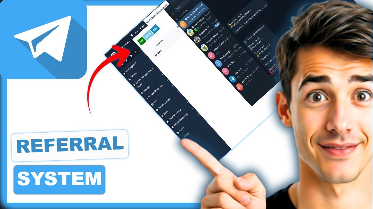Как создать реферальную систему в Telegram-боте (самый простой способ) (руководство 2026 года)