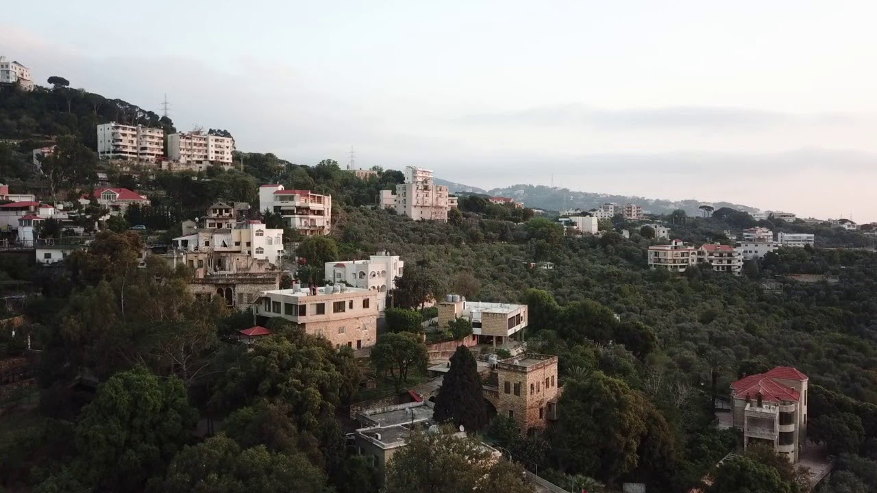 عين عنوب من السماء 3  Ain Anoub from the Sky 3