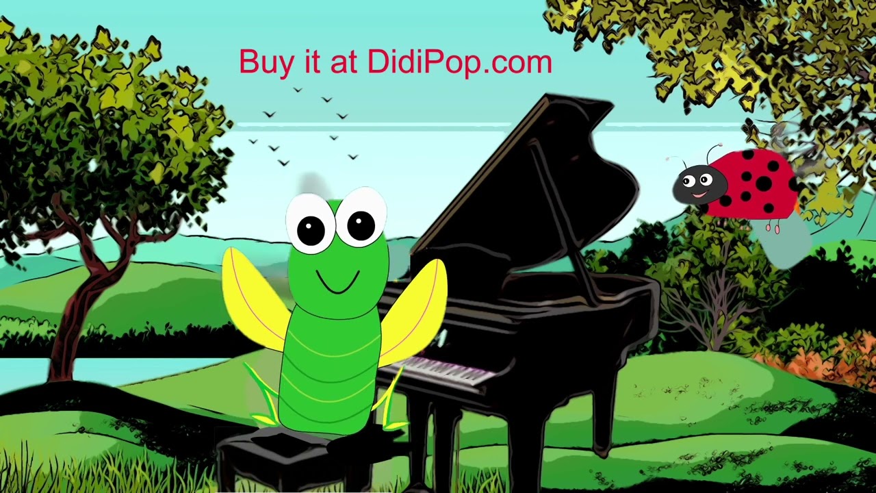 Cocomelon Cricket Alphabet Piano - soothing piano version