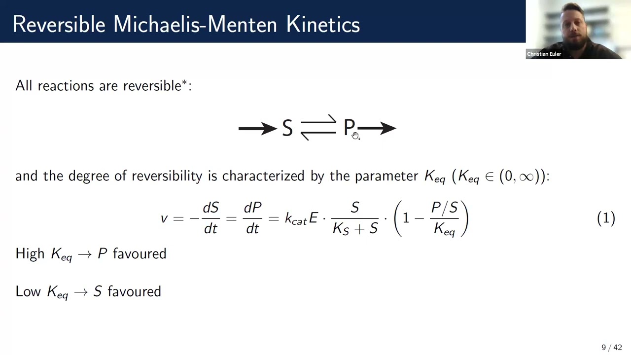 Christian Euler: Thermodynamics constrains information flow in metabolic networks - by