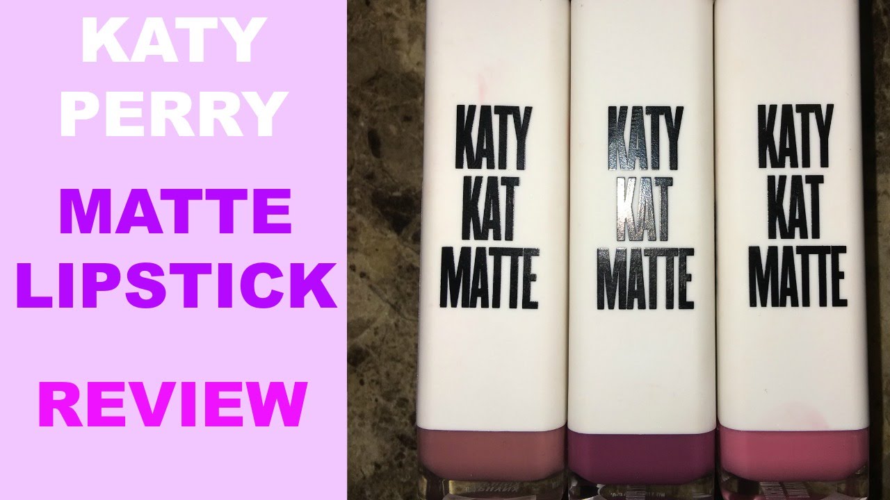 Covergirl Katy Perry Matte Lipstick | Review & Lip Swatches