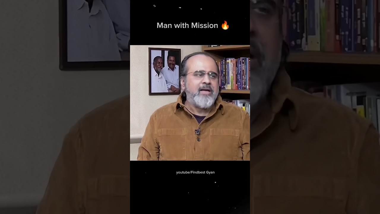 Acharya Prashant on his Mission 🔥 #acharyaprashant #shorts #fypシ゚