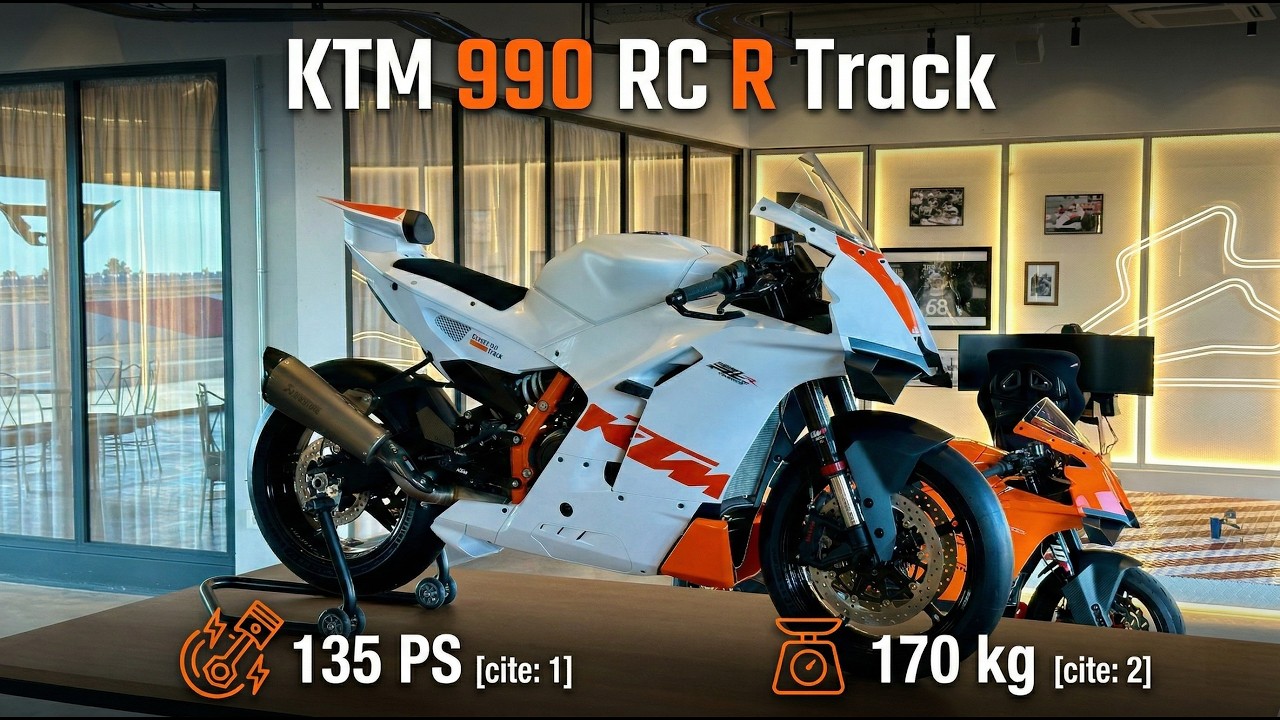 2026 KTM 990 RC R Track &ndash; Radikales Rennstrecken-Bike!