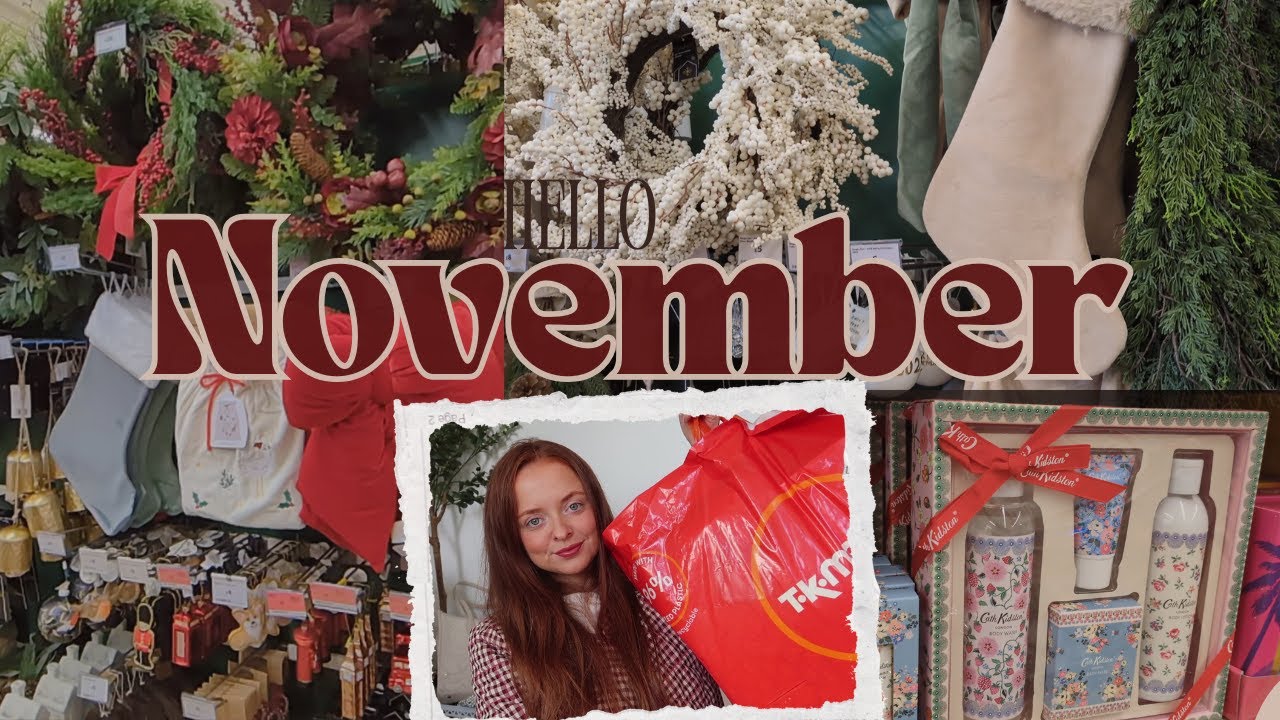 HELLO NOVEMBER — Планирование Рождества, Рождественский магазин Sainsbury's CSWM, Гид рождественс...
