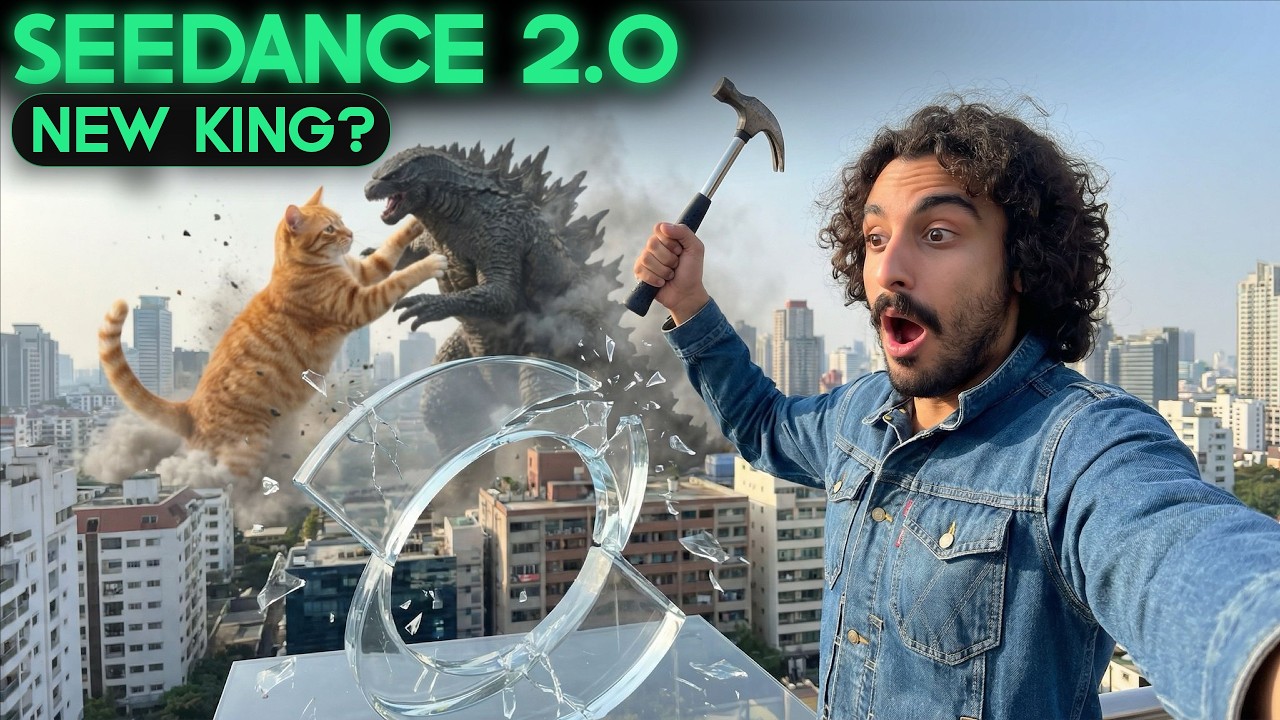 Seedance 2.0 уничтожает Kling 3.0? (Кинематографическая заставка битвы)