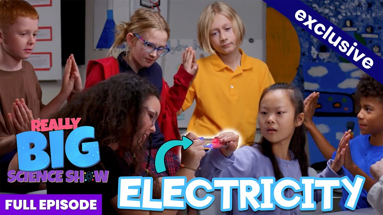 All About ELECTRICITY ⚡🔋 | Really Big Science Show FULL EPISODE | Yippee Kids TV