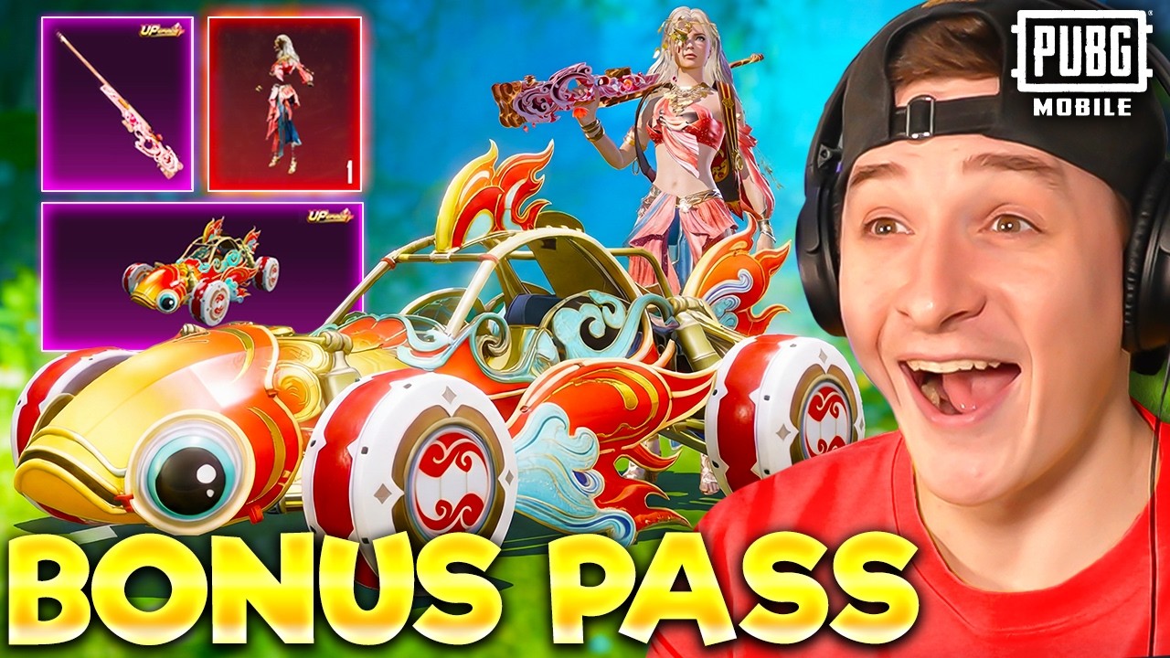 NEW MAXED BONUS PASS BUGGY & AWM GUN LAB! PUBG MOBILE