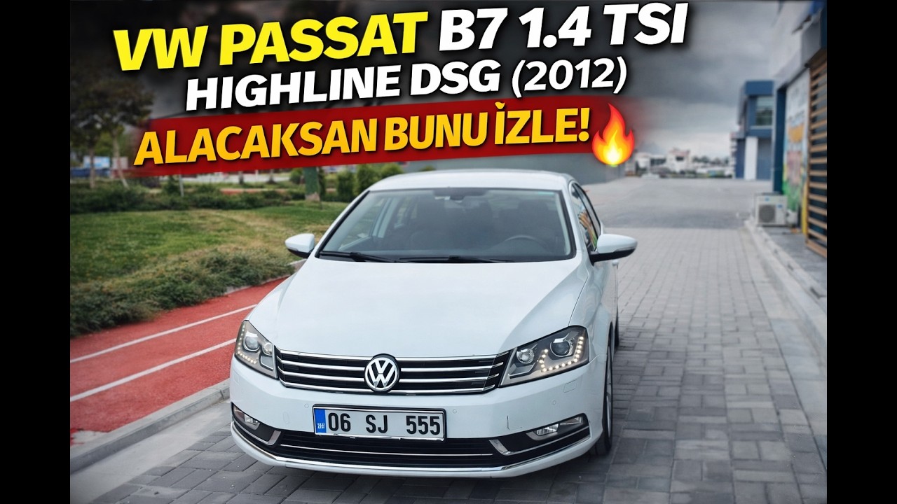 VW PASSAT B7 - 1.4 TSI / DSG -2012 -Highline /ALACAKSAN BAKMADAN GEÇME