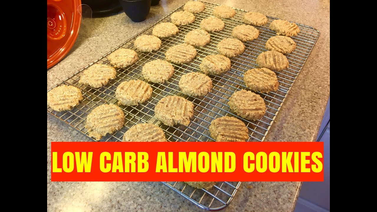 How to make ketogenic, low carb friendly almond cookies