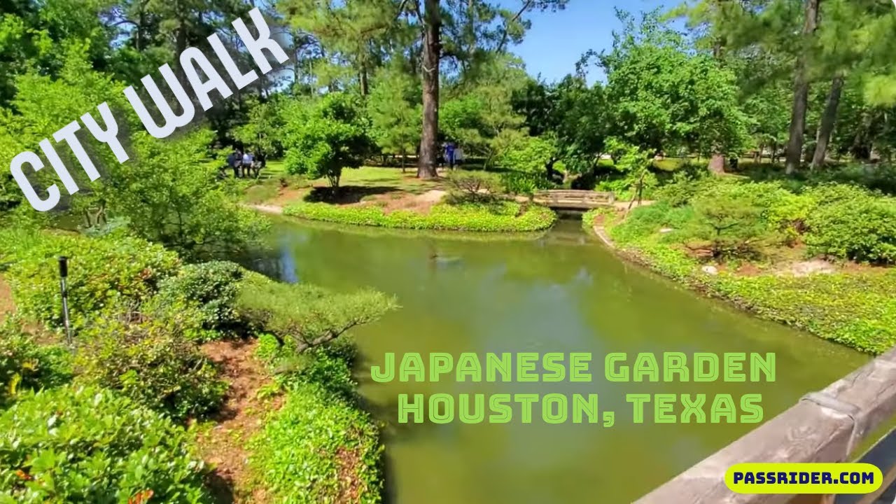 Visiting The Japanese Garden, Hermann Park Houston