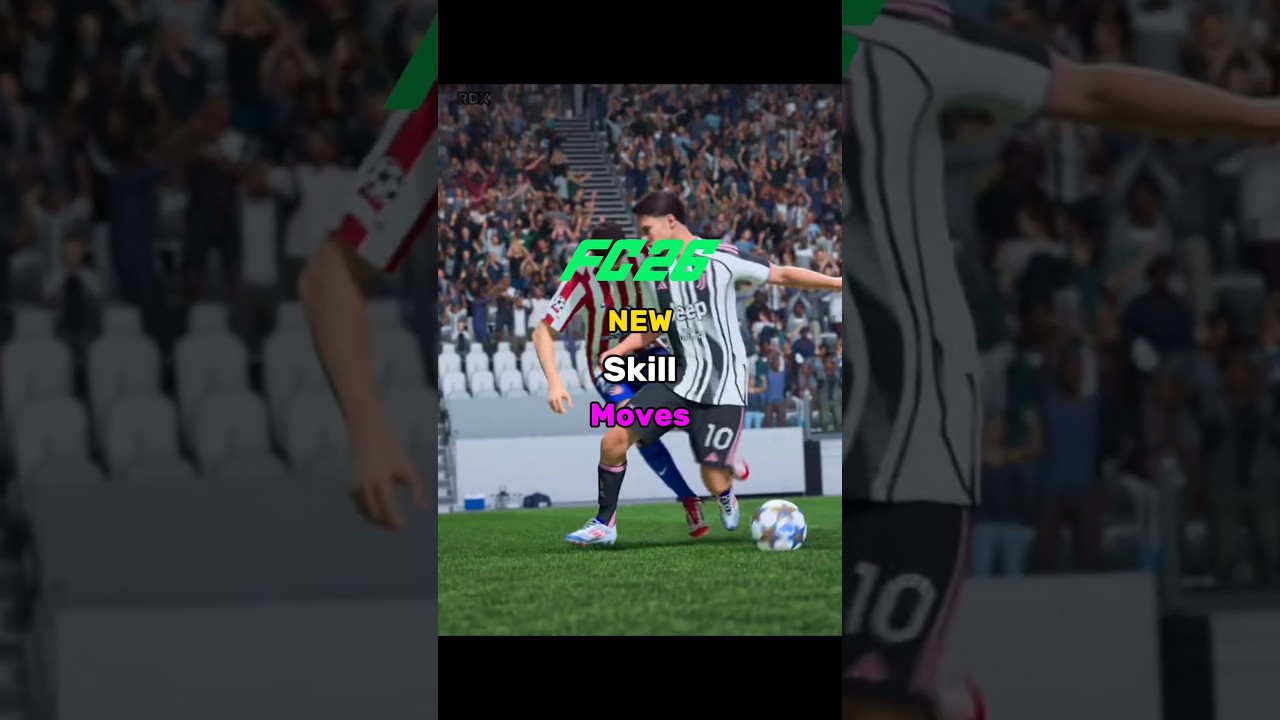 FC 26 New Skill Moves 😍 #fifa #eafc #eafc25 #fc25 #fc26 #eafc26 #football #shorts