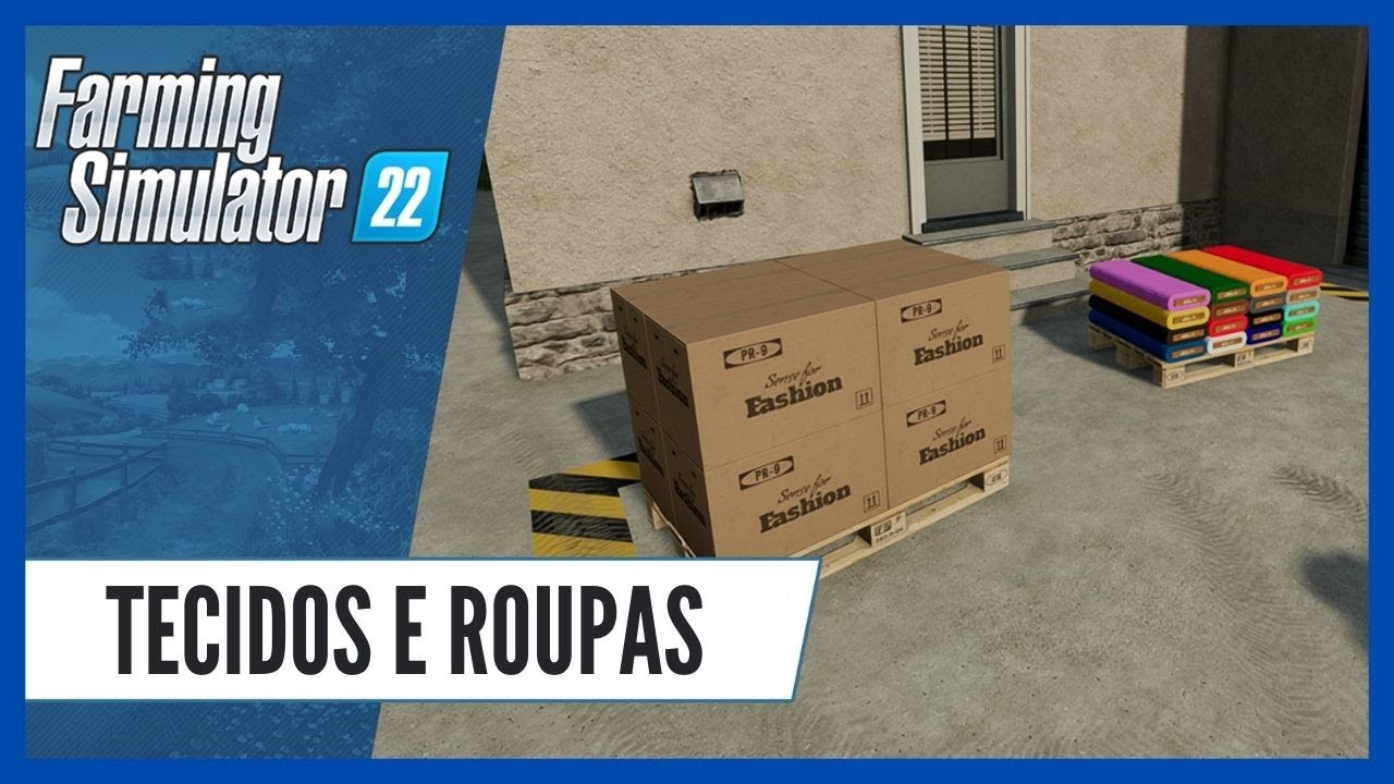 Fábricas | Roupas e Tecidos de Algodão no  FARMING SIMULATOR 22