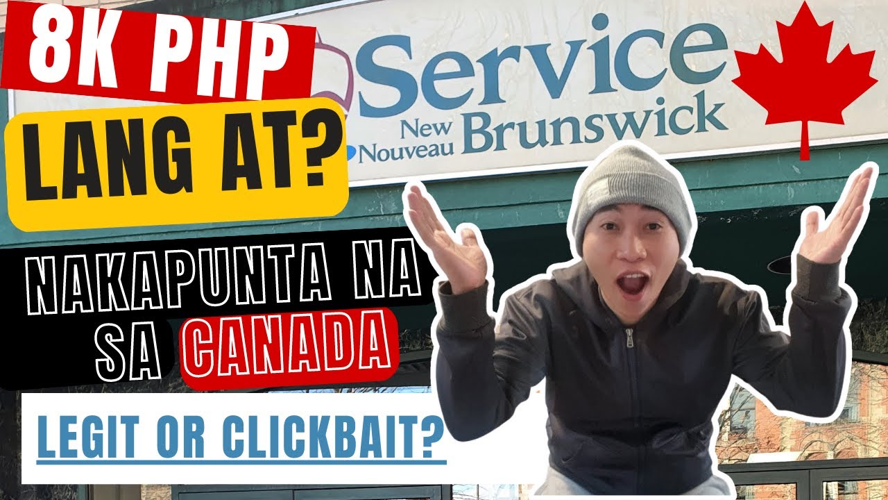 8K PHP lang at Nakapunta na sa Canada?  Gastos Reveal | Buhay OFW sa Canada #diy #canadalife #ofw