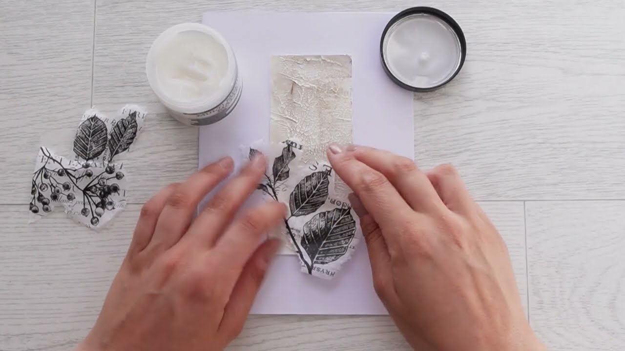 ✨INVISIBLE ✨ Tissue Paper Technique!! (1112)