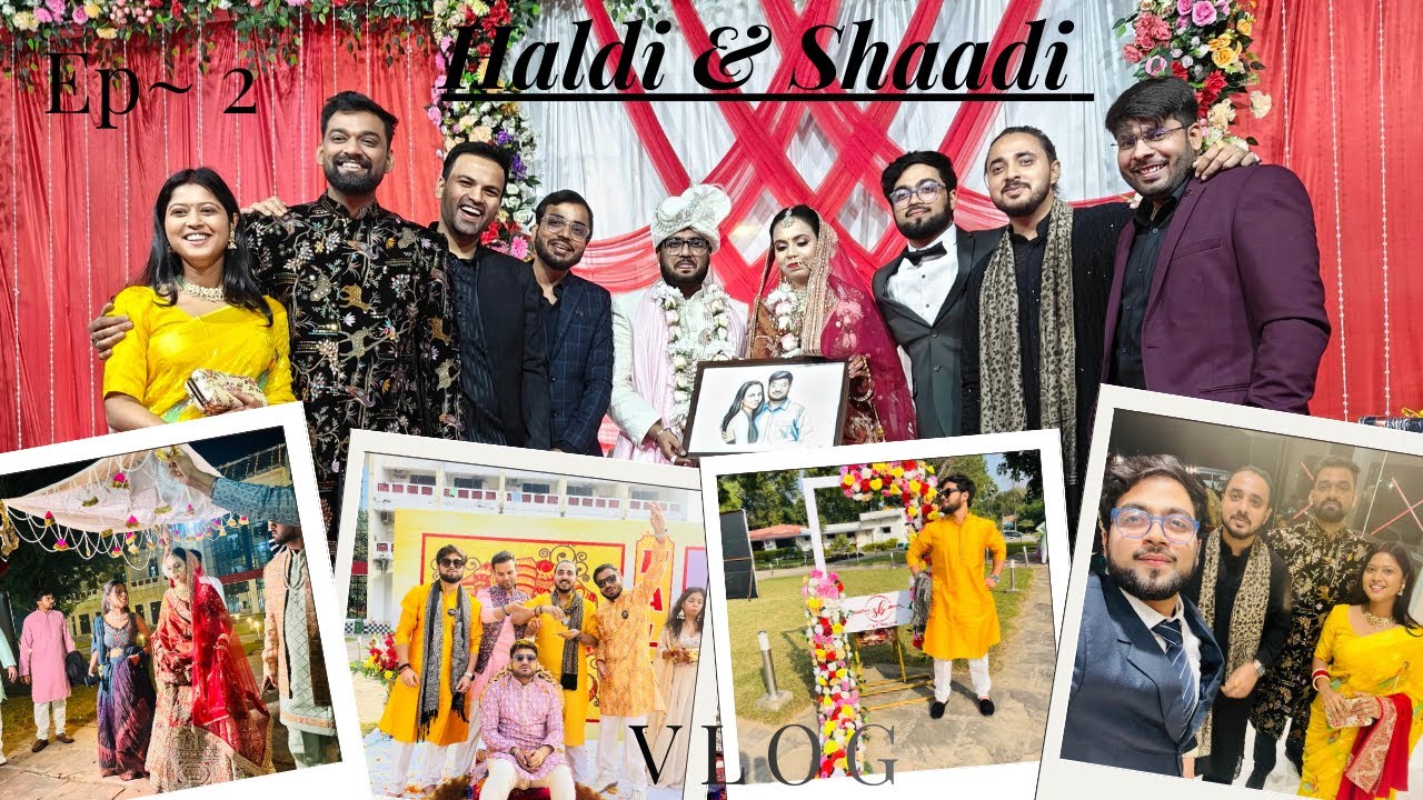 Haldi ~ Shaadi Vlog♥️| Episode ~ 2 ♥️| JMD Imperial Resort Maner #vlog #shaadi #bihar #patna 