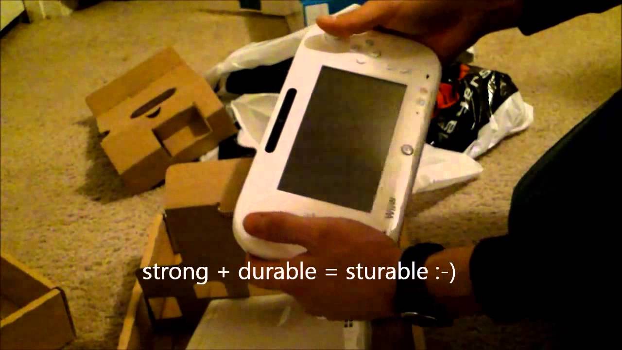 WII U UNBOXING SETUP GUIDE PT1
