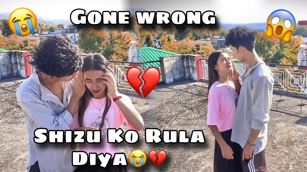 ANGRY PRANK ON SHIZU🥰| मैंने ये क्या कर दिया😫| RONIT K fAM
