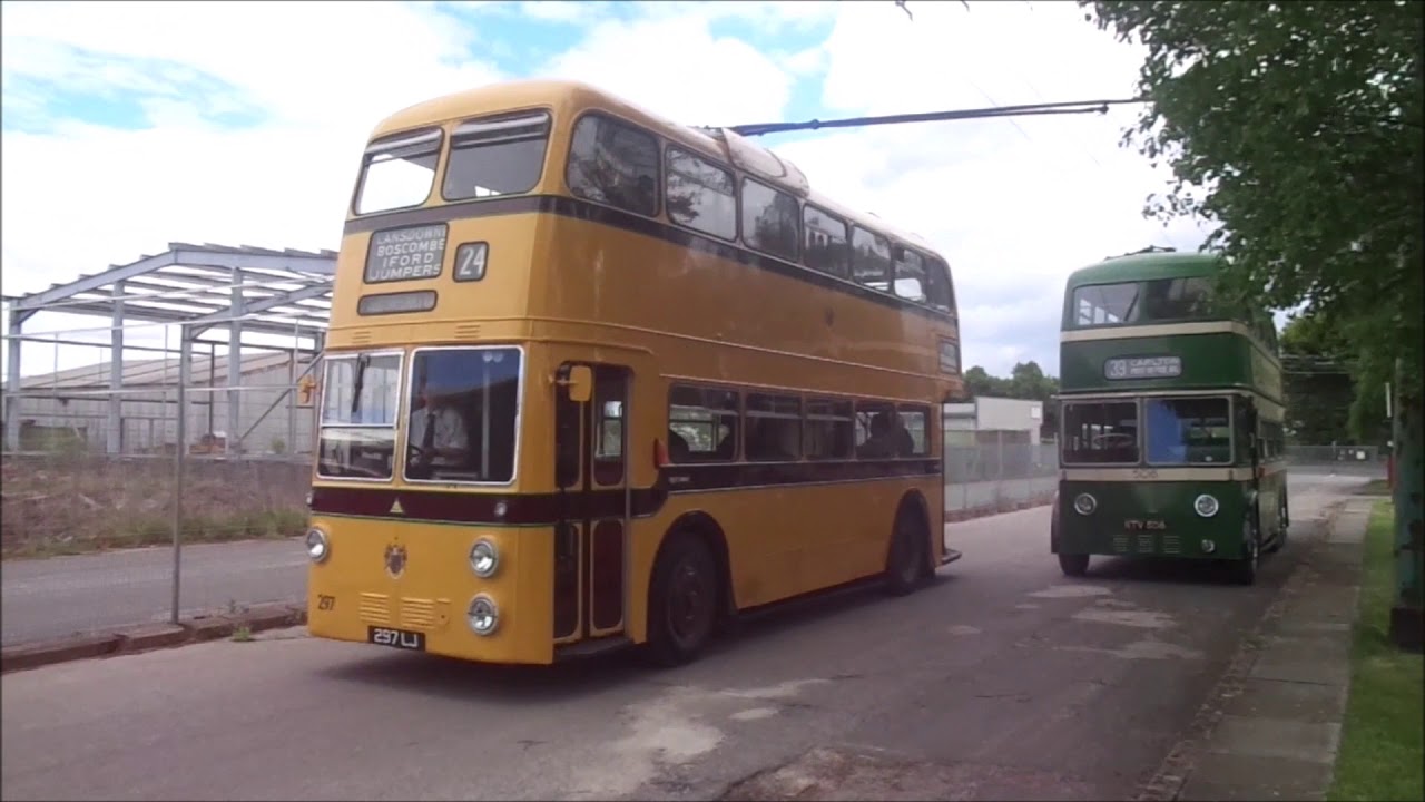 SANDTOFT TROLLEYBUS MUSEUM COMMEMORATES BOURNEMOUTH CLOSUREBOURNEMOUTH