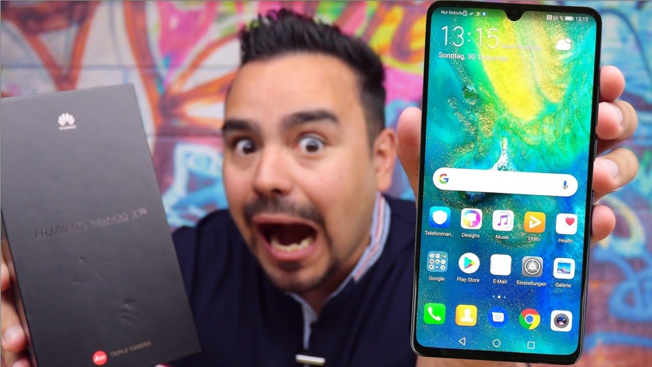 MAIOR TELA DO MUNDO ! 7.2 polegadas 😱 HUAWEI MATE 20X 5G