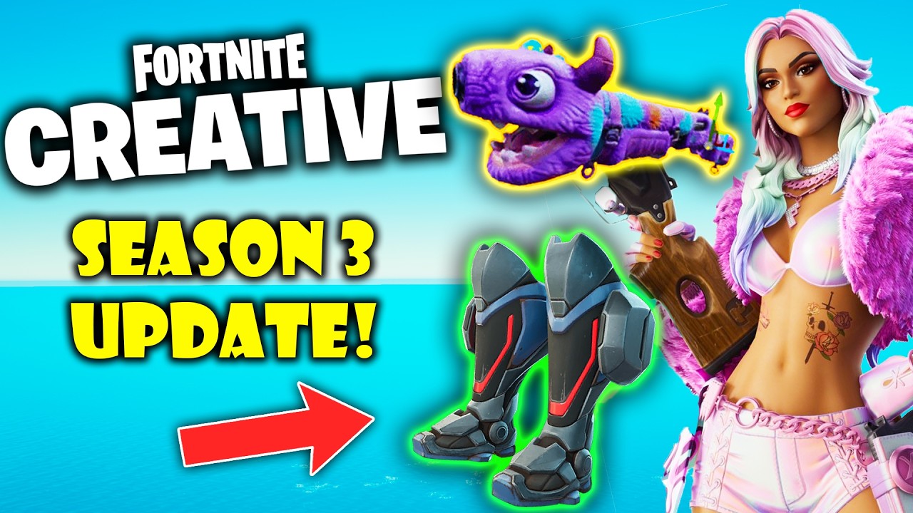TRUE CUSTOM Weapons, Custom PETS, and NEW Season 3 ITEMS in UPDATE!