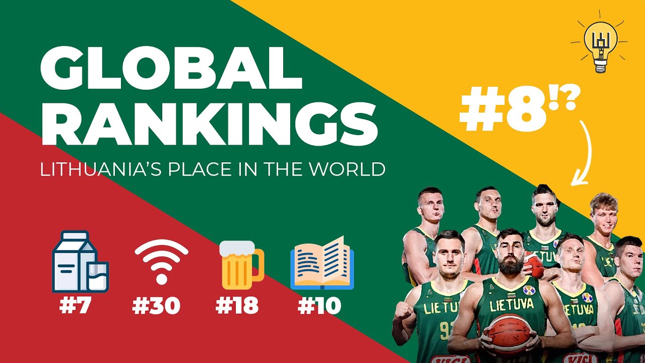 Beer, Basketball, Barley, And More. How Does Lithuania Rank In The World?