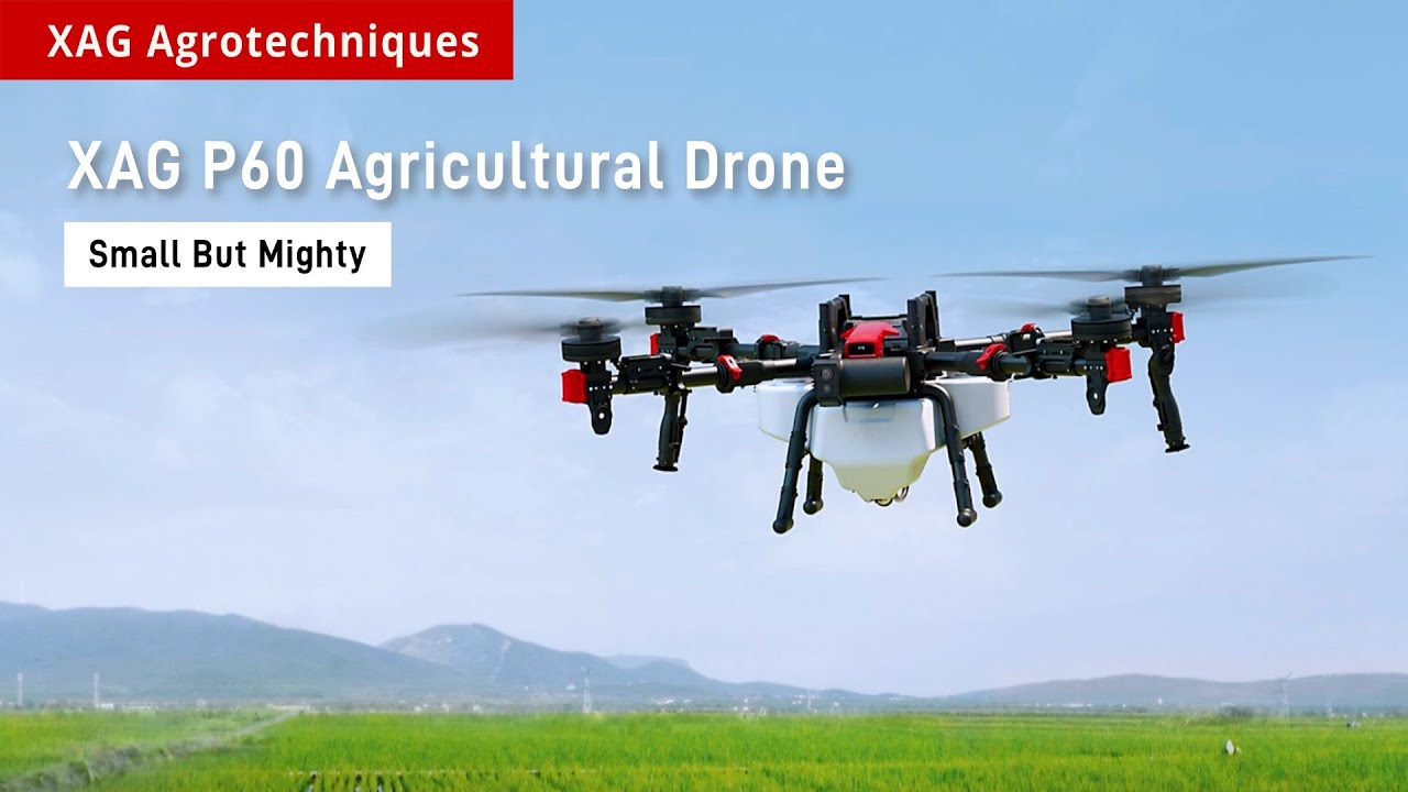XAG P60 Agricultural Drone | Small But Mighty