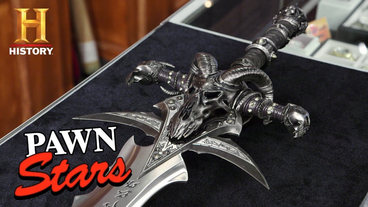 HIGH VALUE RARE LOOT: World of Warcraft Frostmourne Sword (Season 17) | Pawn Stars