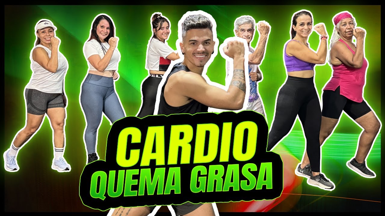 🔥🏠CARDIO Sin SALTOS Para Perder Peso Rápido CARDIO Sin IMPACTO 30 Minutos