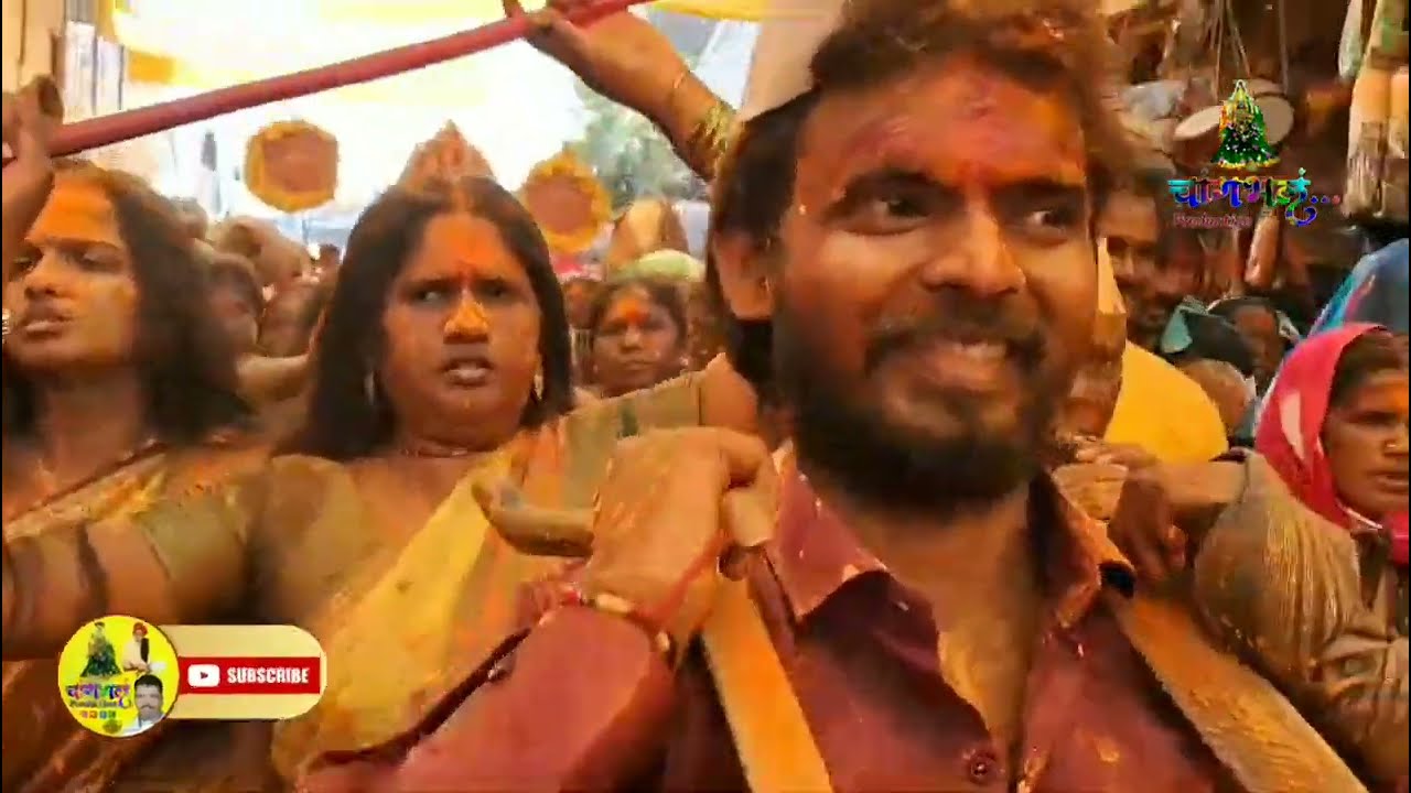 चिंचली मायाक्का देवी कर्नाटक यात्रा २०२४ म्हाकूबाईचे बोने (नैवेद्य ) देवीची भेट शंकर करे (मामा)