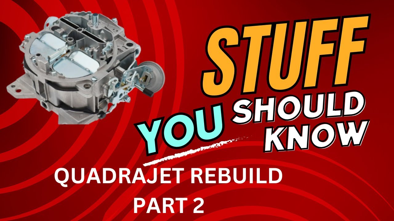 How to Rebuild Quadrajet Electronic Carburetor - Teardown Part 2