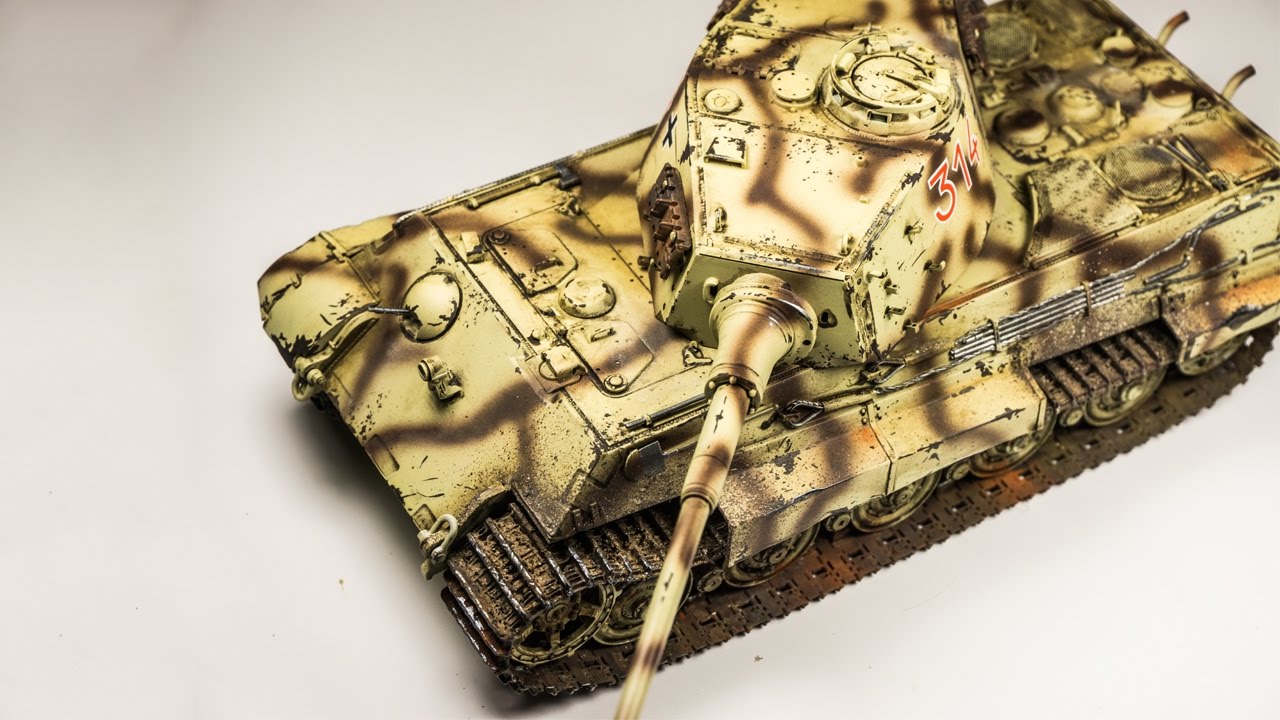 ZVEZDA King tiger Ausf.B 1:35 Henschel model build (2/2) Final