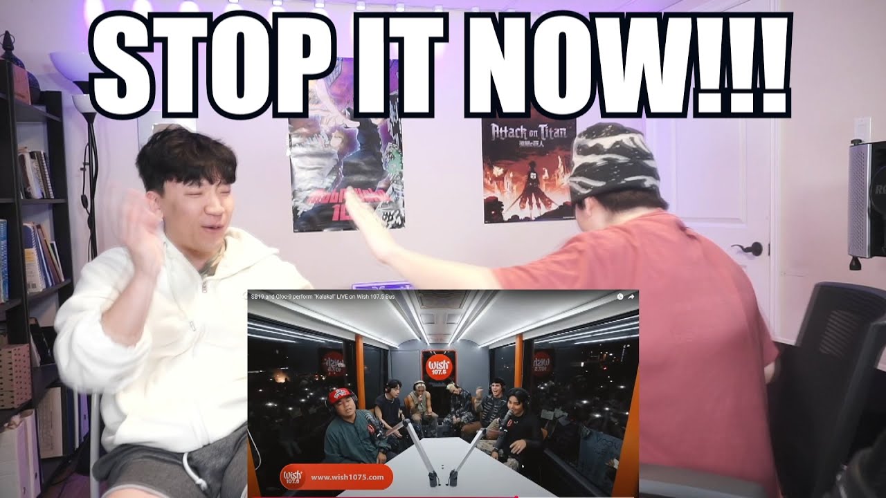 FIRST TIME EVER REACTING TO SB19 and Gloc-9 perform "Kalakal" LIVE on Wish 107.5 Bus [SHOOK!!!]