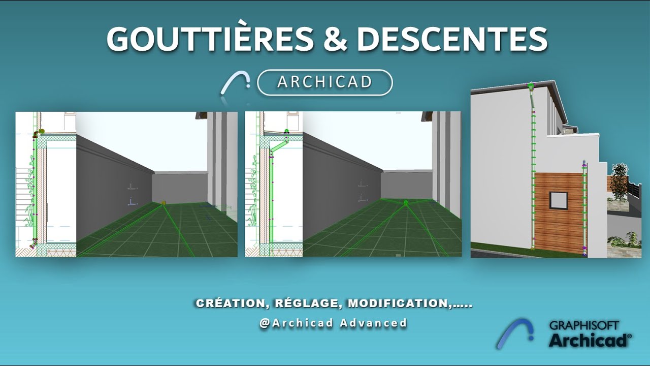 Comment faire des évacuations et des gouttières de toiture sur 