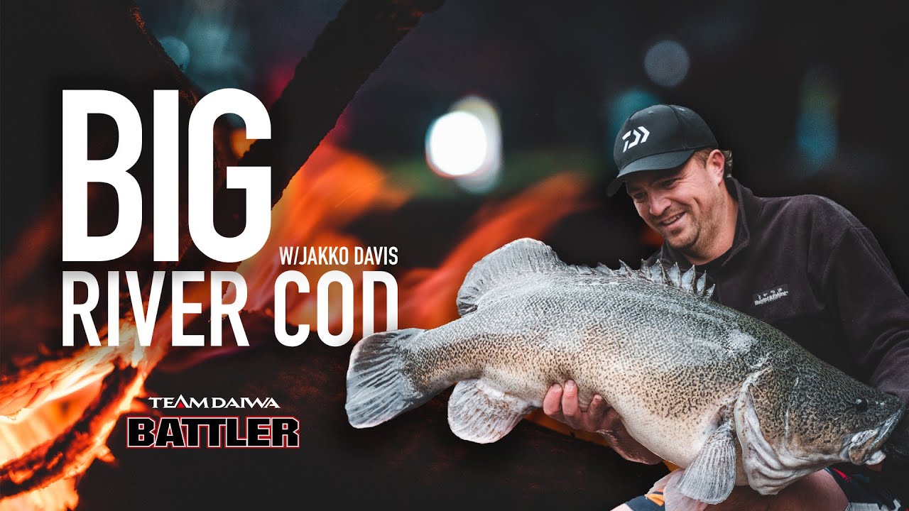 CATCHING BIG RIVER MURRAY COD