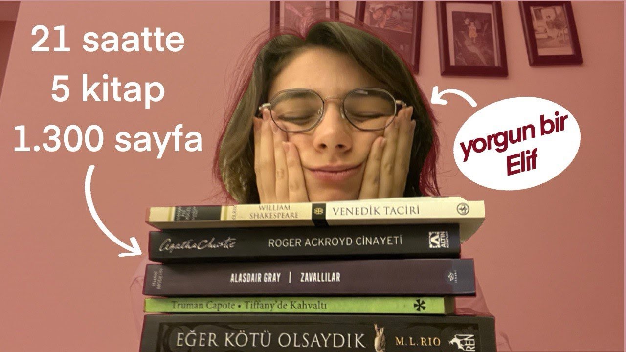 24 Saat Okuma Maratonuuu *5 KİTAP*