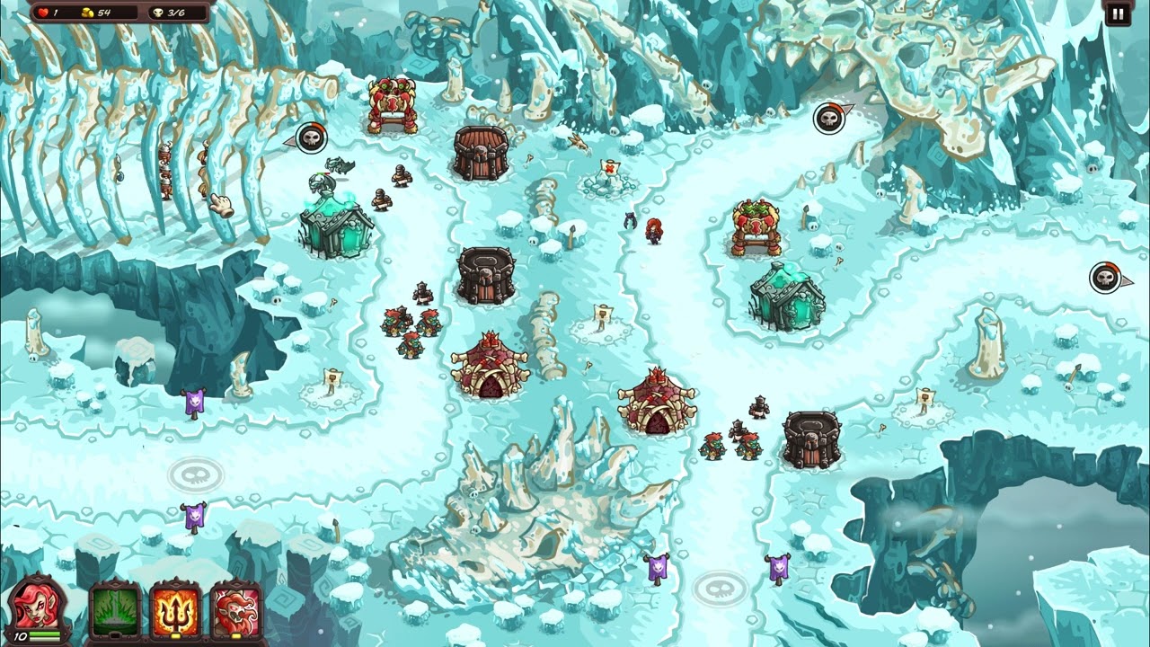 Kingdom Rush Vengeance - Dragons' Boneyard - Heroic Challenge - Impossible
