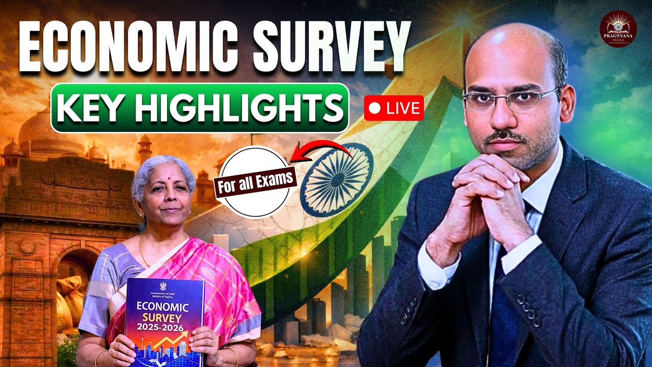 Economic Survey EXPOSED 🔥 | Most Repeated Questions in all Exams | Pranesh Sir | Pragnyana india