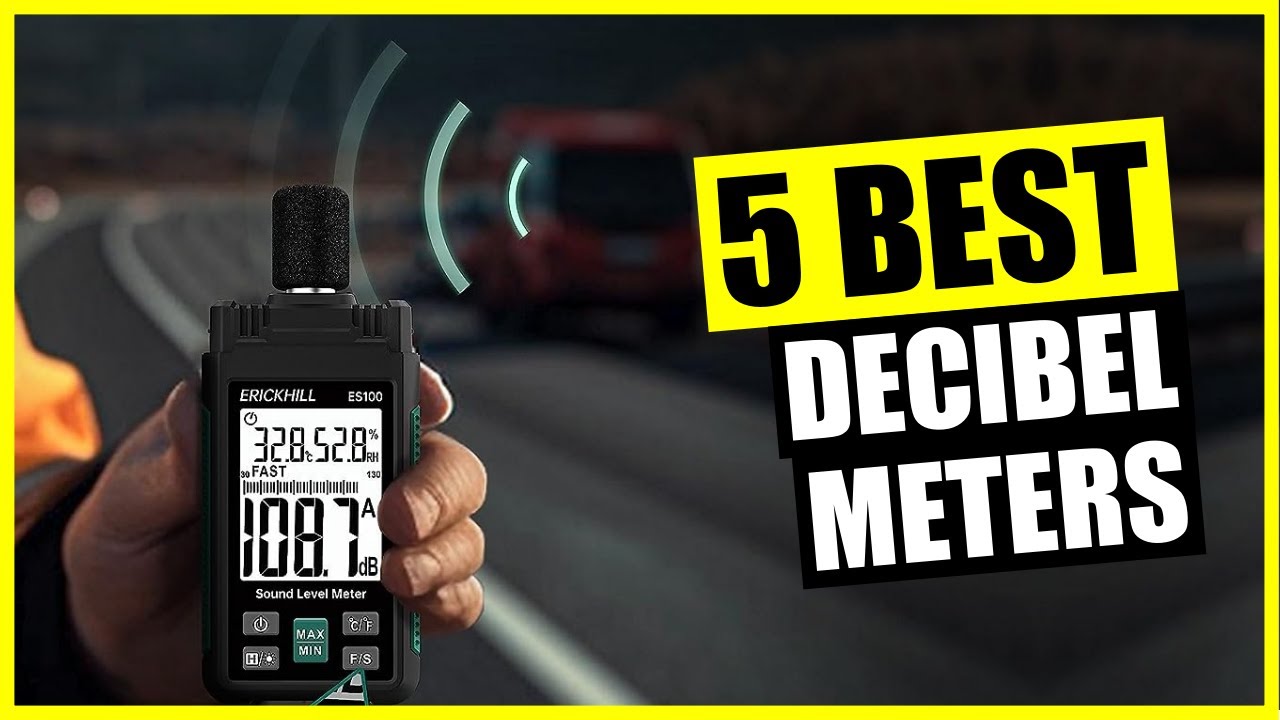 TOP 5: Best Decibel Meter [2023]