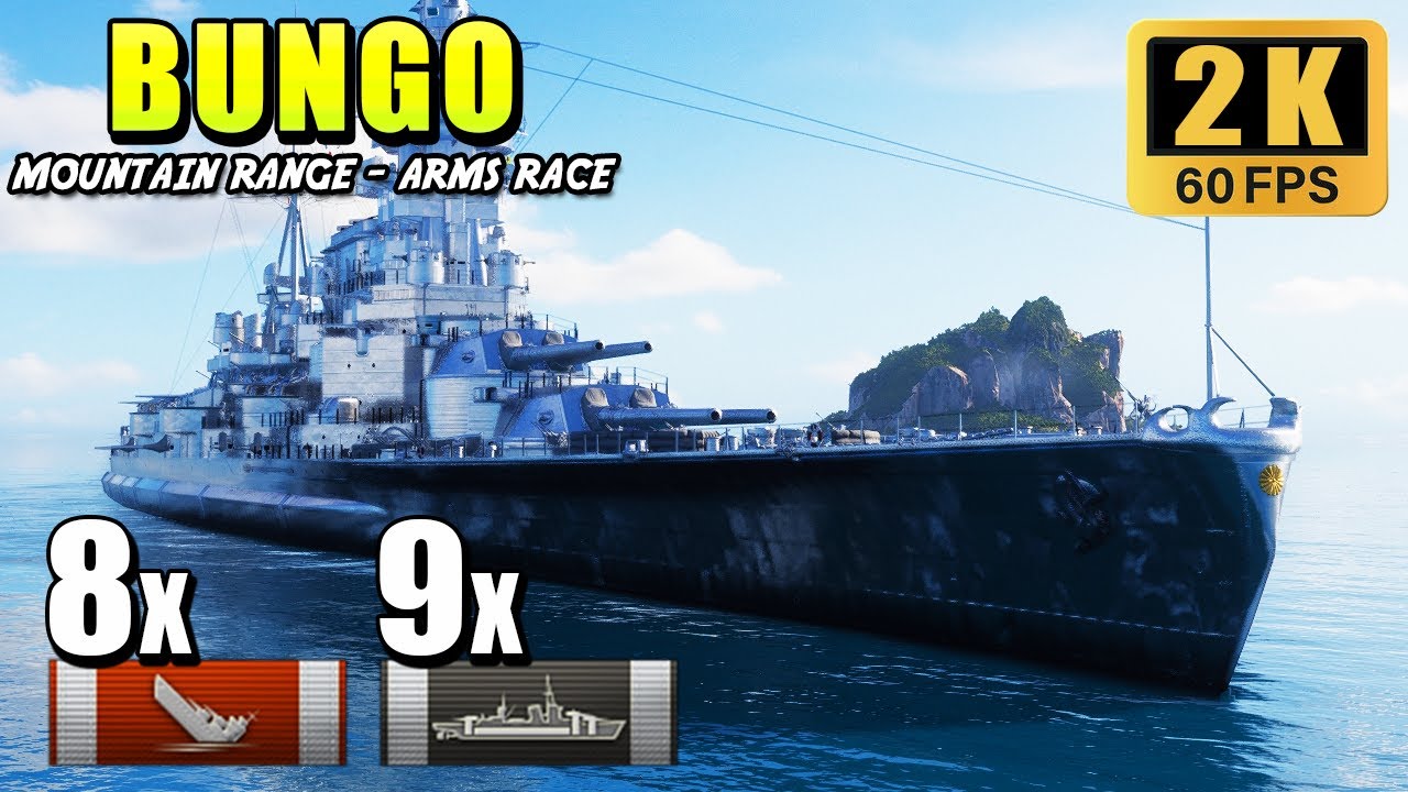 Battleship Bungo - record damage with 400K+