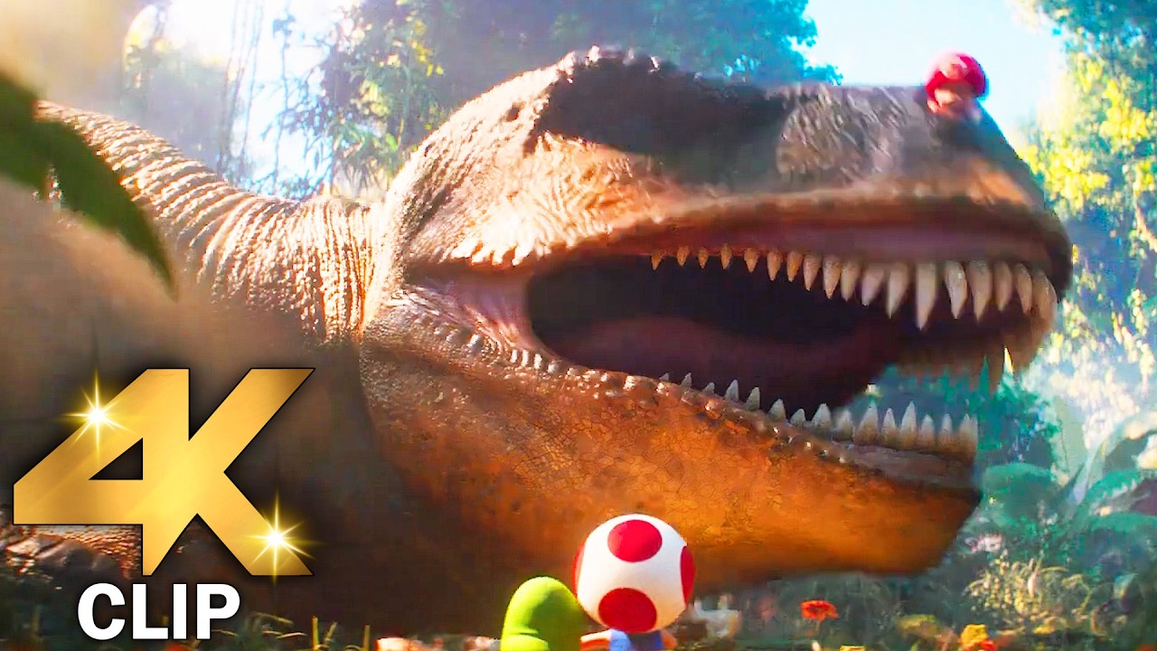 Baby Mario VS T-Rex - Fight Scene | THE SUPER MARIO GALAXY MOVIE (2026) Extended Movie CLIP 4K