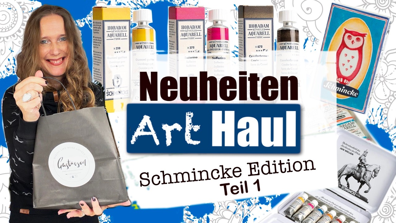 ✨ ART HAUL✨| Die BESTEN Schmincke Neuheiten EVER!!